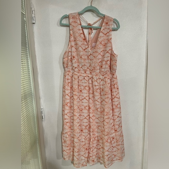 Isabel maternity dress size XXL peach sleeveless - Picture 2 of 6